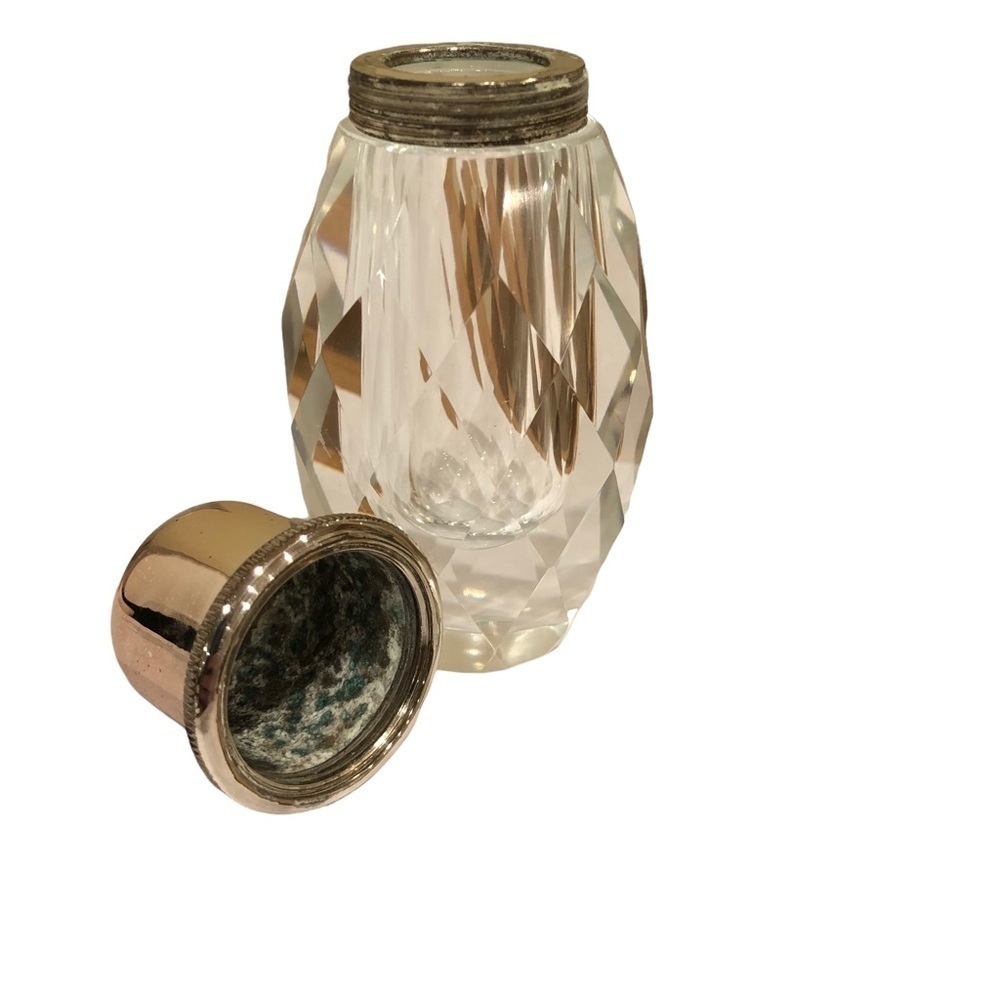 vintage Heavy Crystal Salt & Pepper - Picture 5 of 5